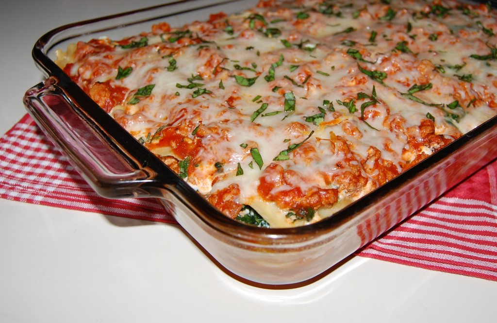 Ashleigh's Turkey Spinach Lasagna