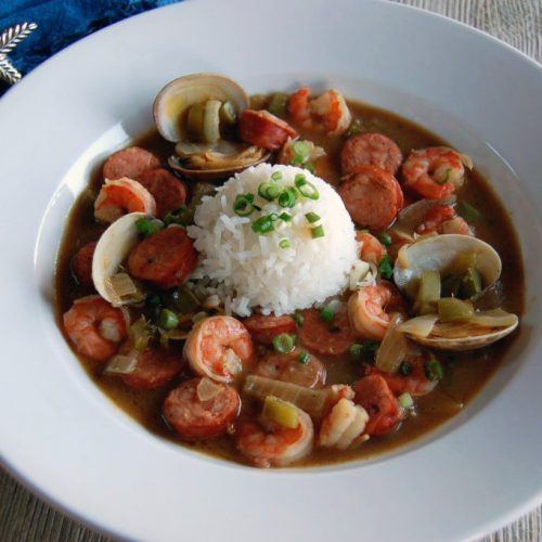 Sausage And Seafood Gumbo Recipe