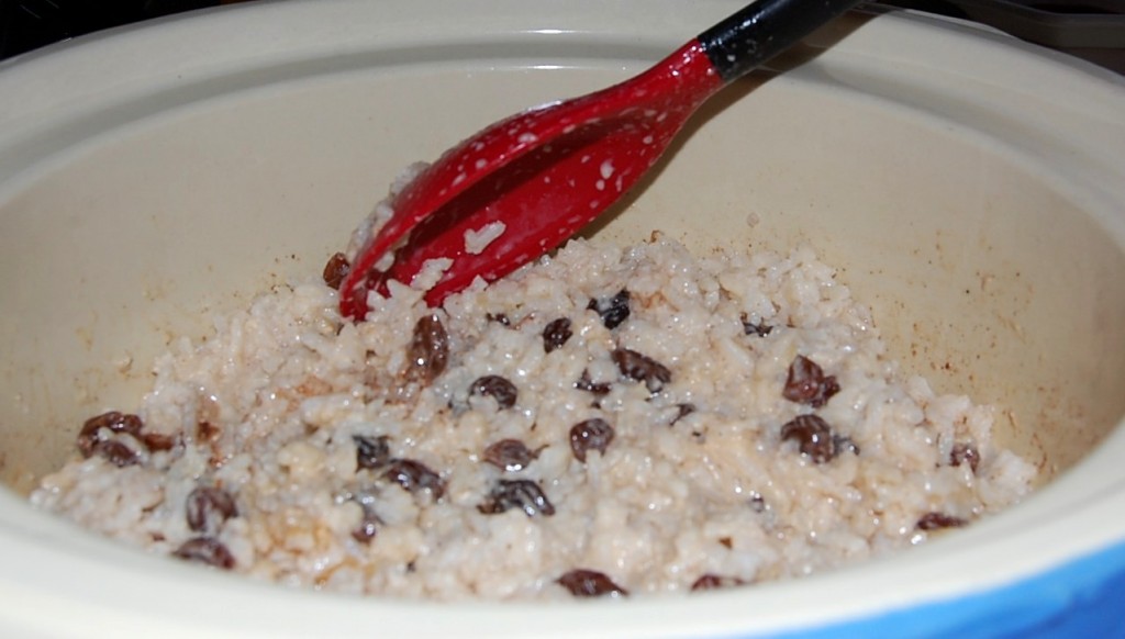 Crock Pot OldFashioned Rice Pudding with Raisins