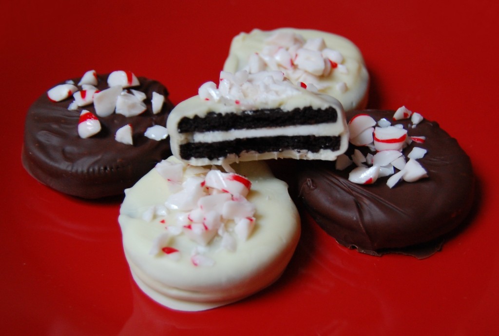 Peppermint Chocolate Covered Oreos  Cooking Mamas