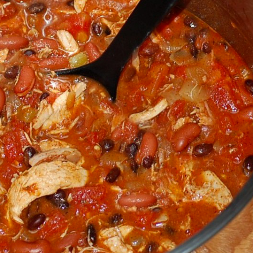 Turkey Chili with Wild Rice