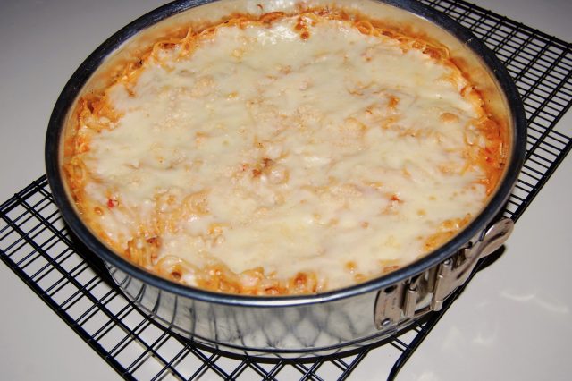 Spaghetti Pie | Cooking Mamas